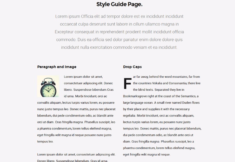 灰色简洁图文博客类网站模板