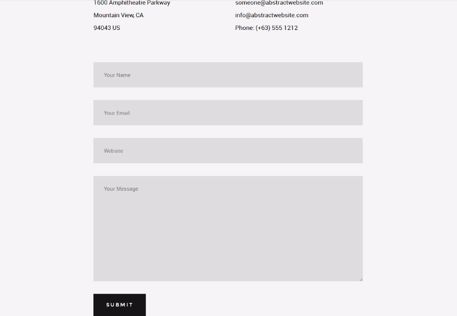 灰色简洁图文博客类网站模板