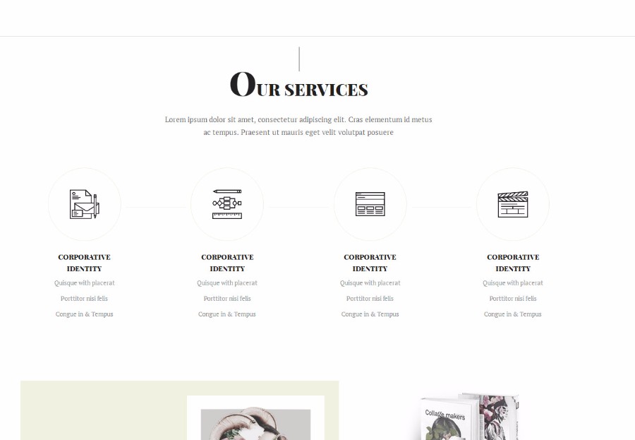 白色创意艺术品交易电商网站模板