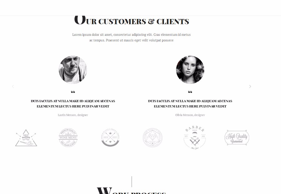 白色创意艺术品交易电商网站模板