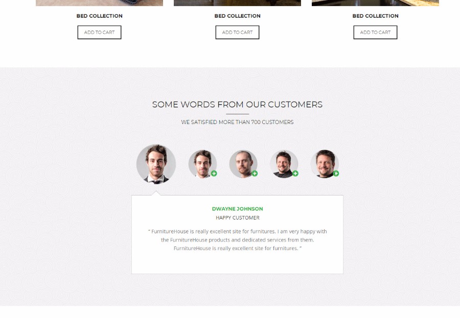 绿色网上家具购物商城模板