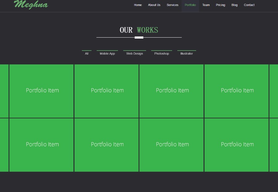 超炫黑色大气简约功能完整响应式模板带留言功能和个人主页