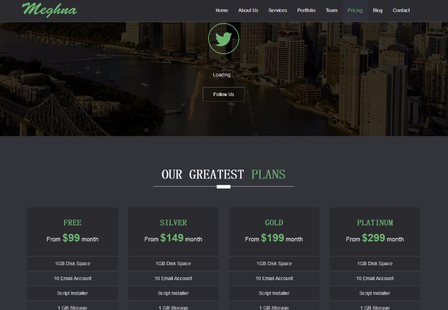 超炫黑色大气简约功能完整响应式模板带留言功能和个人主页