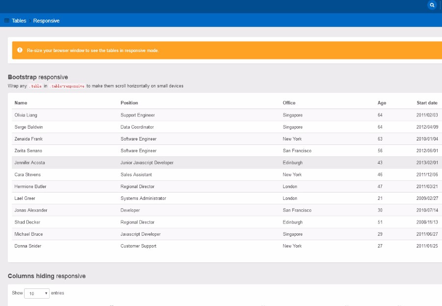 Helsinki高端Bootstrap响应式后台模板 