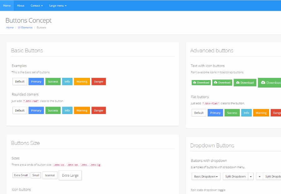 Clean Zone响应式后台管理模板