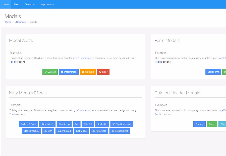 Clean Zone响应式后台管理模板