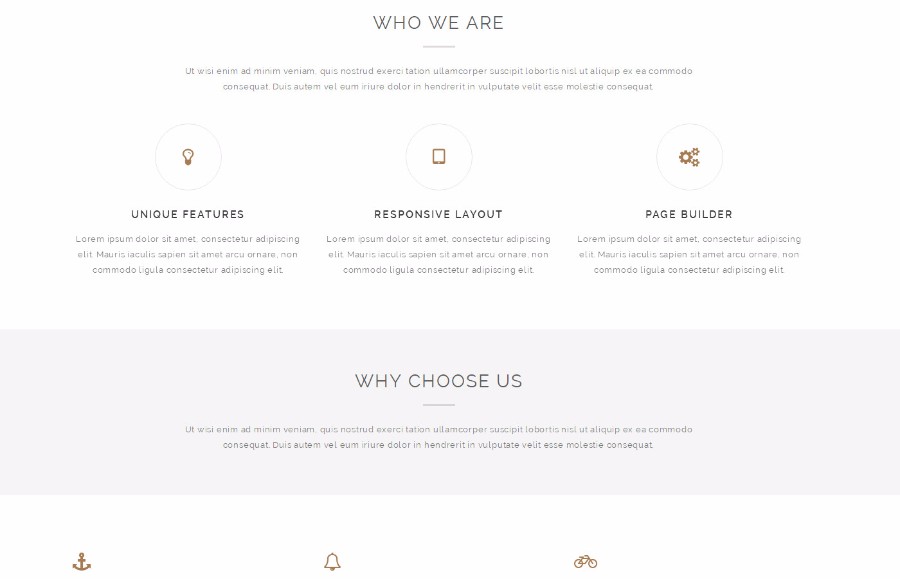 响应式简洁创意的公司官网模板