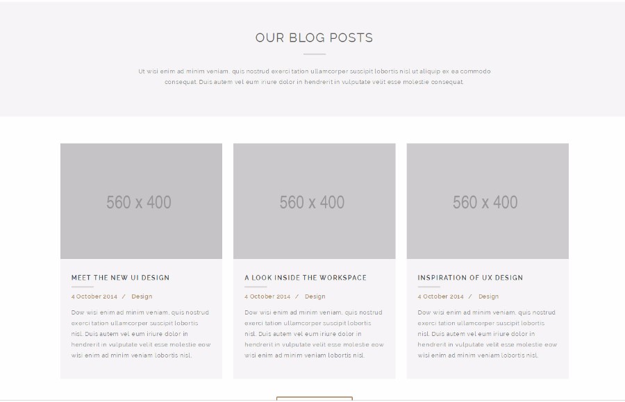 响应式简洁创意的公司官网模板