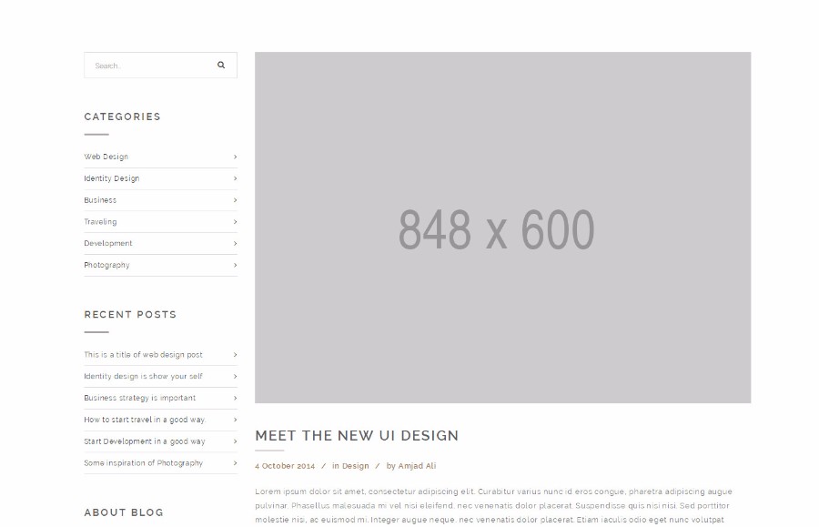 响应式简洁创意的公司官网模板