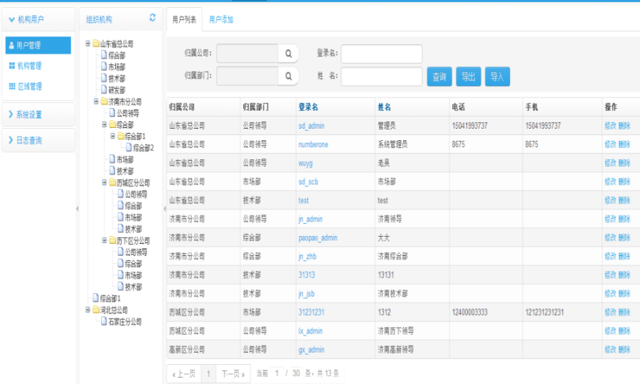 带数据库 带文档 java通用OA ERP后台管理系统源码