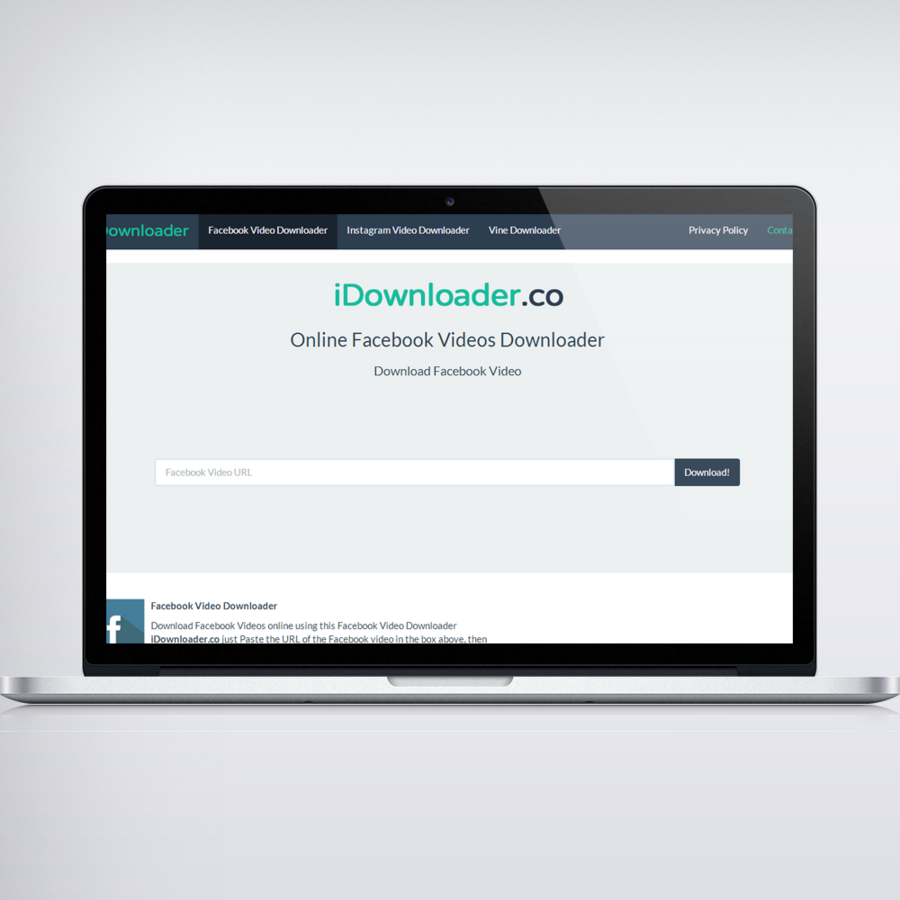Facebook视频下载网站系统 视频下载网站PHP源码 