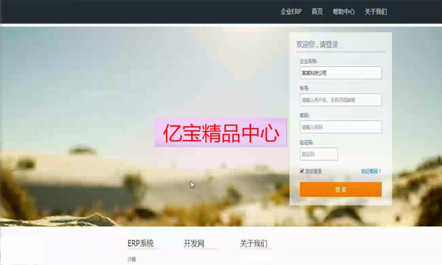 JAVA大型ERP源码 进销存财务一体化源码