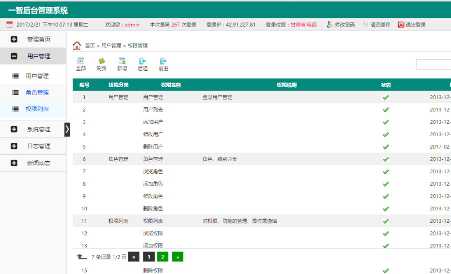 后台管理系统thinkphp5框架开发 php二次开发源码crm erp 