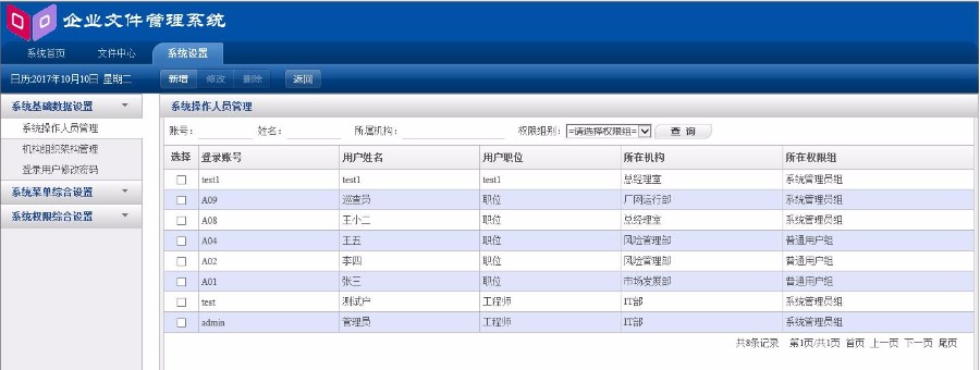 企业文件管理系统源码