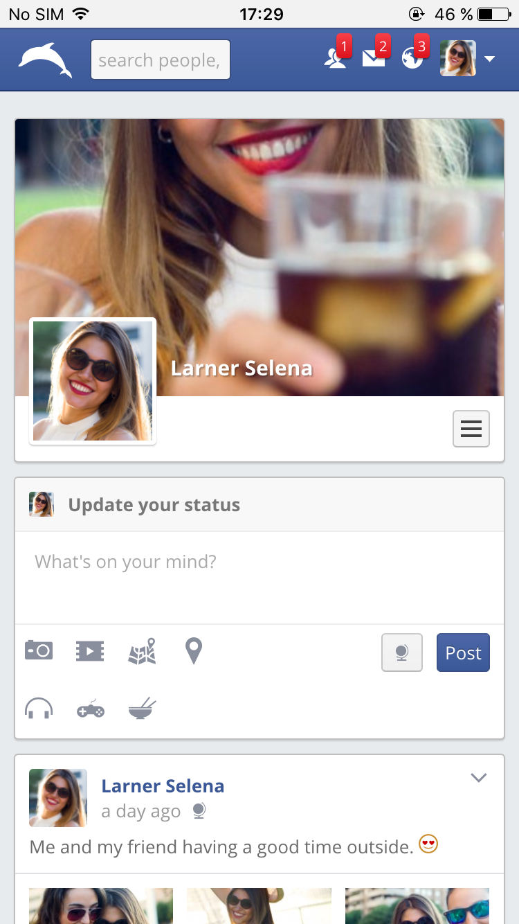 仿Facebook网站源码，社交网站系统、聊天交友网站模板 包安装 