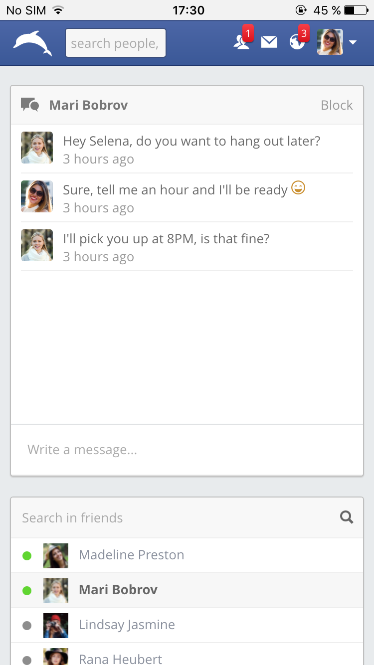 仿Facebook网站源码，社交网站系统、聊天交友网站模板 包安装 