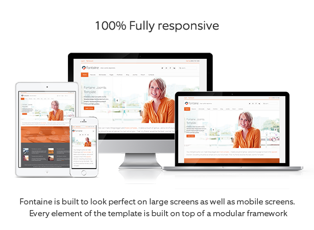 Joomla Fontaine 2.6 商业网站 /网站模板 /网站源码 /整站带后台 