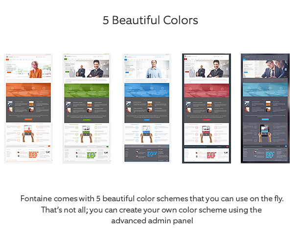 Joomla Fontaine 2.6 商业网站 /网站模板 /网站源码 /整站带后台 
