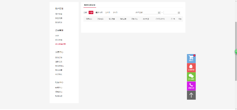 积分商城代码,包上线