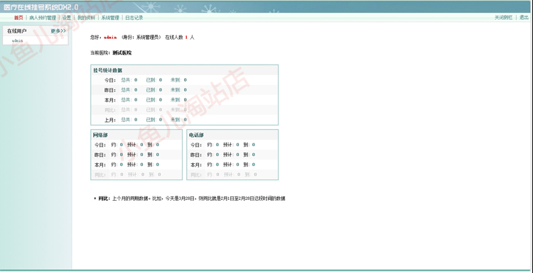 飘扬医疗医院在线预约挂号系统 网络预约医疗挂号OA系统php源码