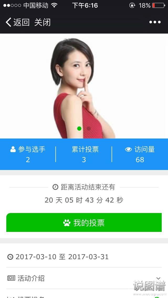 微上宝独立投票系统源码