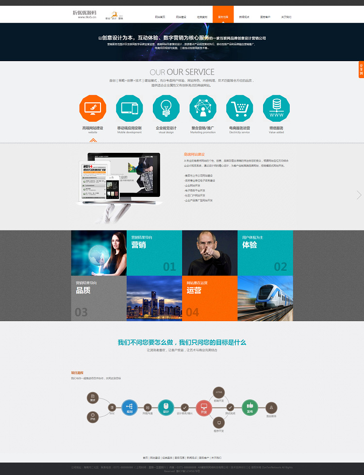 织梦源码工作室整站建站公司源码003