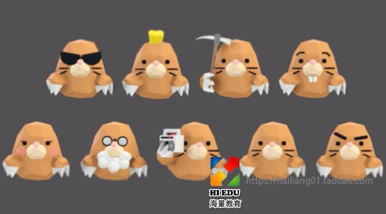 Unity3D完整项目 Whack a Mole 打地鼠游戏源码 /游戏制作 / 