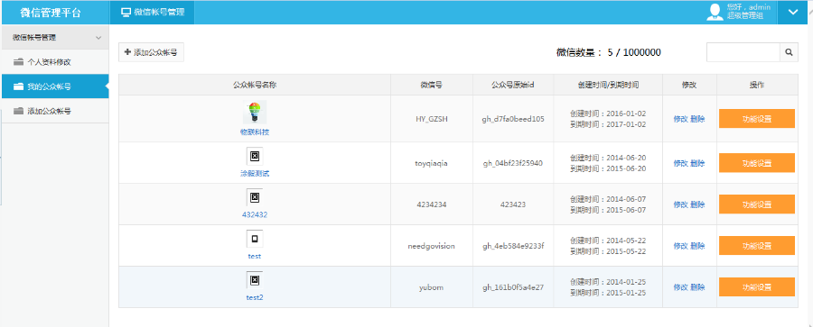 .Net微信第三方公众平台源码