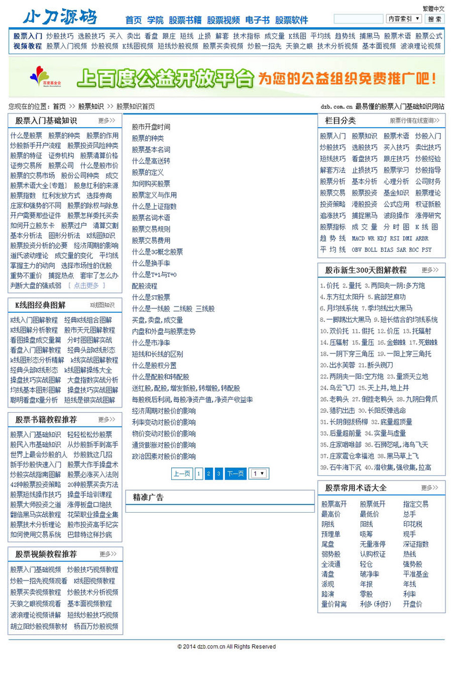 带15000数据 炒股知识学习文章系统网站源码XYM462 ASP+ACC