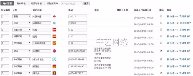 微社区商家114源码 便民电话114程序 微信社区 西瓜社区discuz 