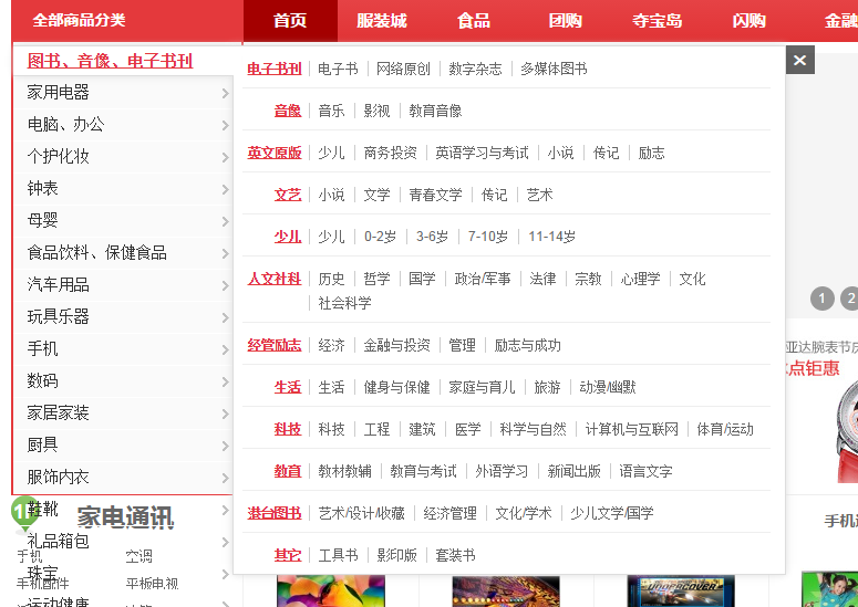 电商/商城项目源代码 Spring+SpringMVC+MyBatis Java