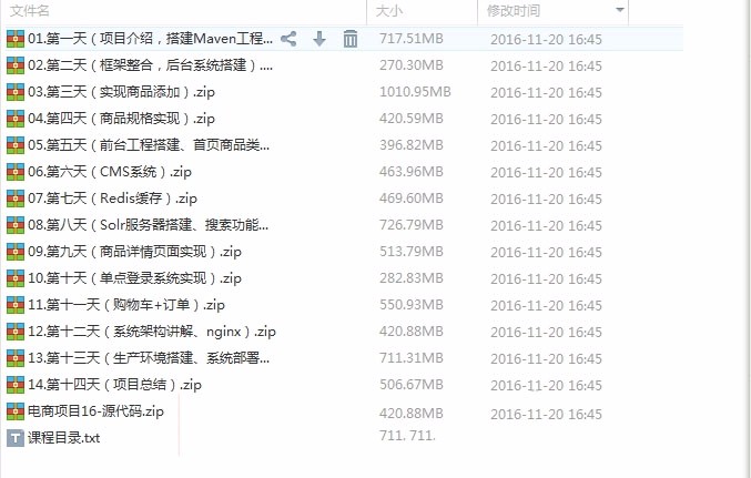 SpringMVC MyBatis 电商项目 Java 商城框架SSM源码 源代码赠视频