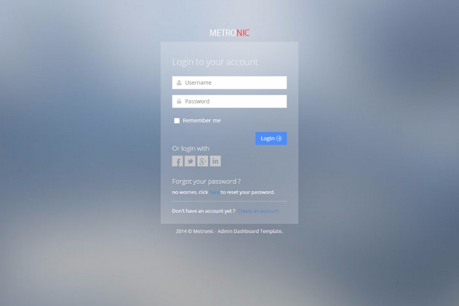 metronic4.7.5 bootstrap后台管理模板 html5后台网页模板 源码
