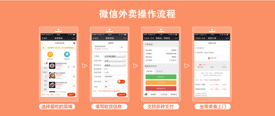 可用，微赞通用模块:码上微外卖3.9.7原版单店多店切换微餐饮|微外