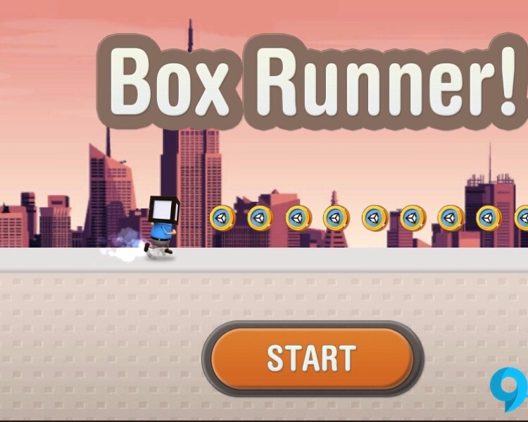 Unity3d酷跑类游戏《盒子无限》项目源码 