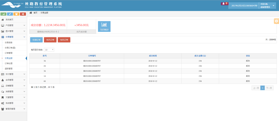 2017后台管理模板html5静态页商城系统静态页源码前端素材