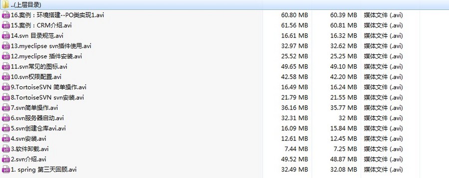 java框架视频 SSH项目实战CRM管理系统视频源码教程 