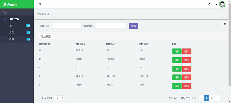Angularjs 项目源码 后台管理系统springmvc mybitis用户权限管理
