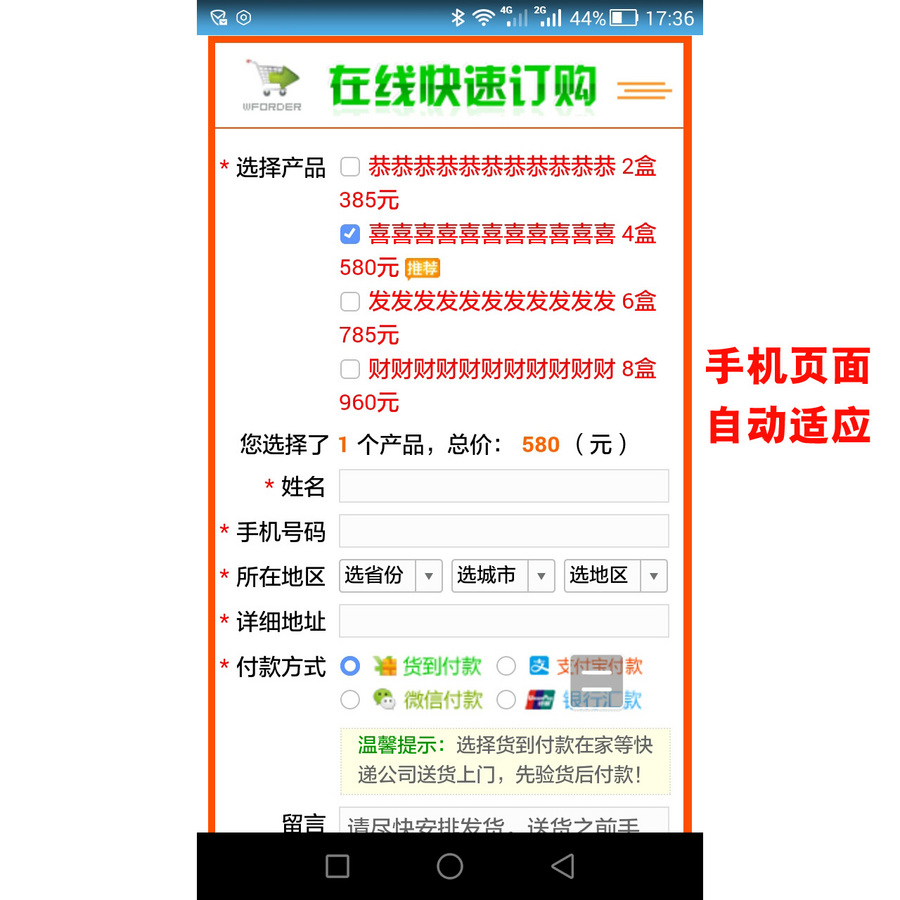网站竞价单页php订单系统扫码支付模块源码电脑手机端自适应