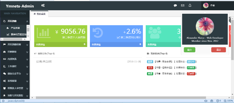 20170308版ymnets.net ASP.NET开发框架源码(MVC5+EF6+EasyUI)