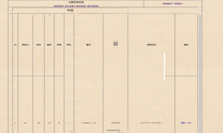 基于JAVAEE版本的点菜系统后台开发源码