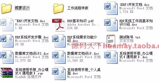 大型综合管理系统源码 瑞森ERP源码 CRM源码 OA源码 HR源码 asp.net