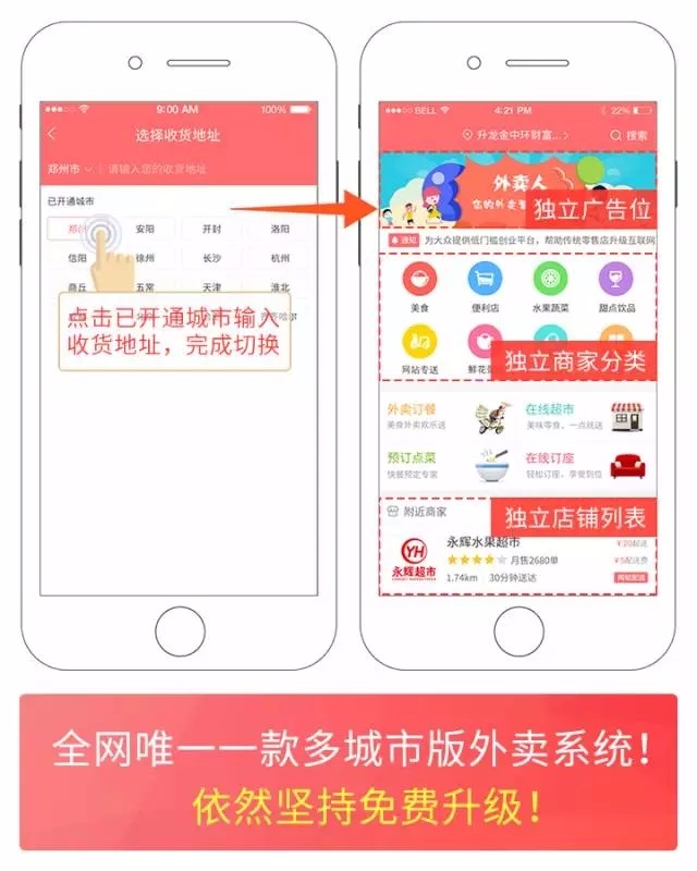 2017年外卖人8.5.3源码PC+WEB+微信订餐！赠三个安卓APP源码+教程！