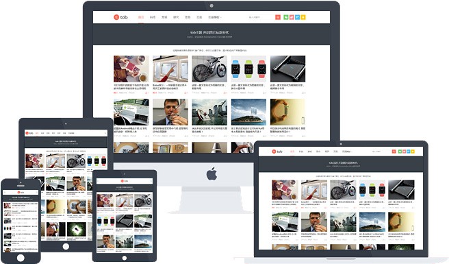 大前端TOB主题03版本WordPress主题 图站朋友