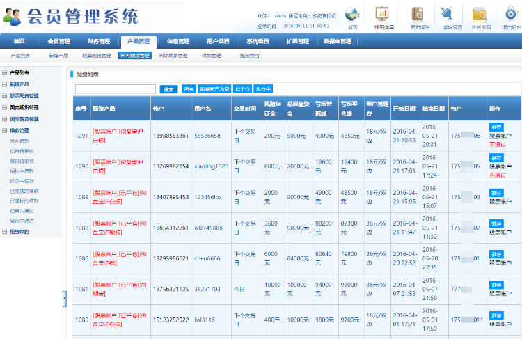 投资理财平台源码|A股配资源码