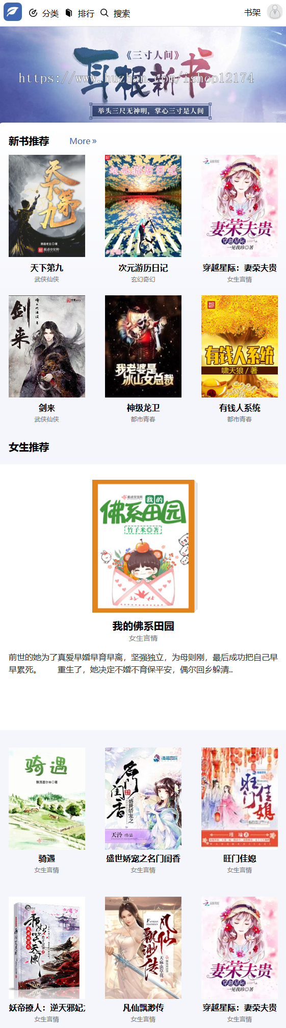 杰奇2.4自适应模板,杰奇小说模板自适应,送关关采集2.4,有度模板