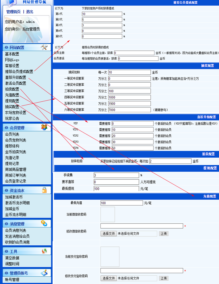 【复利理财源码】领导奖静态奖激活币分红奖股权认购内置商城微信支付宝 