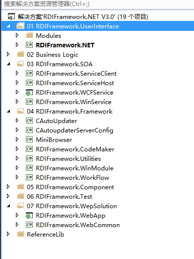 rdifra-mework.net.net快速开发框架c/s、b/s 开发框架企业豪华版3.0源码 