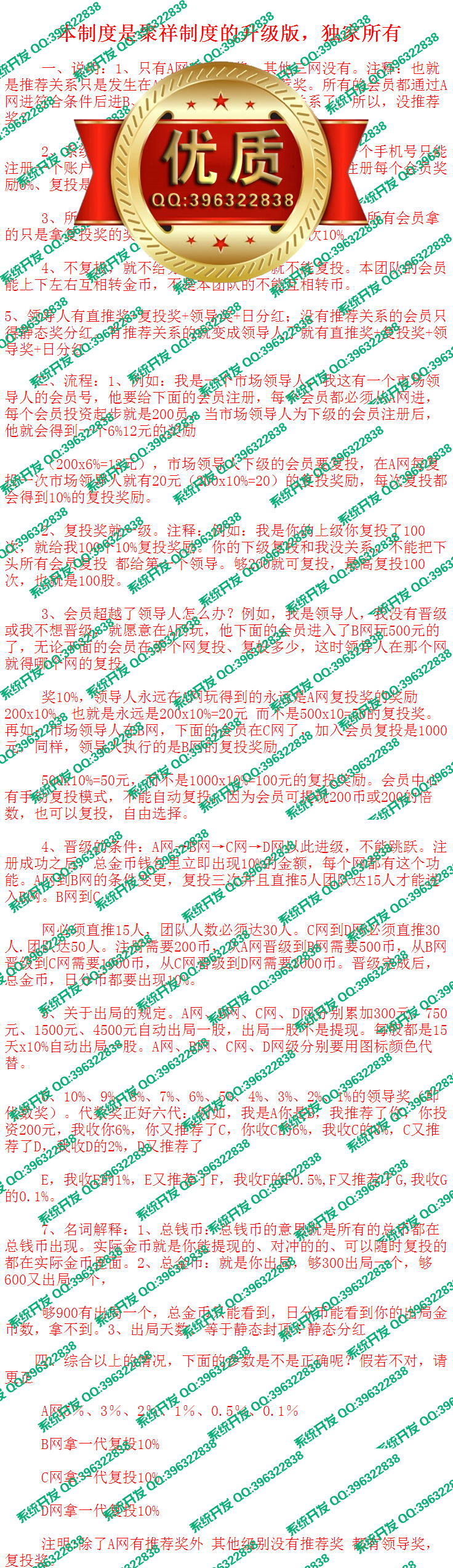 【四网正版】聚祥电脑版国际源码天恒国际源码 复利日分红+ ABCD网【模式一】