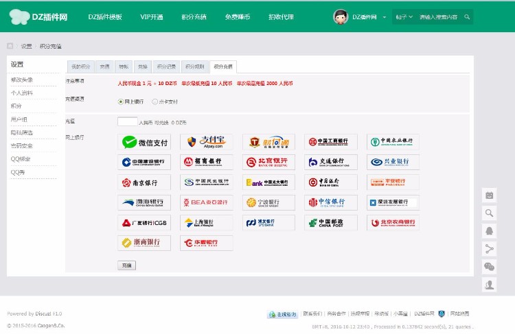 DZ模板插件【整站】源码